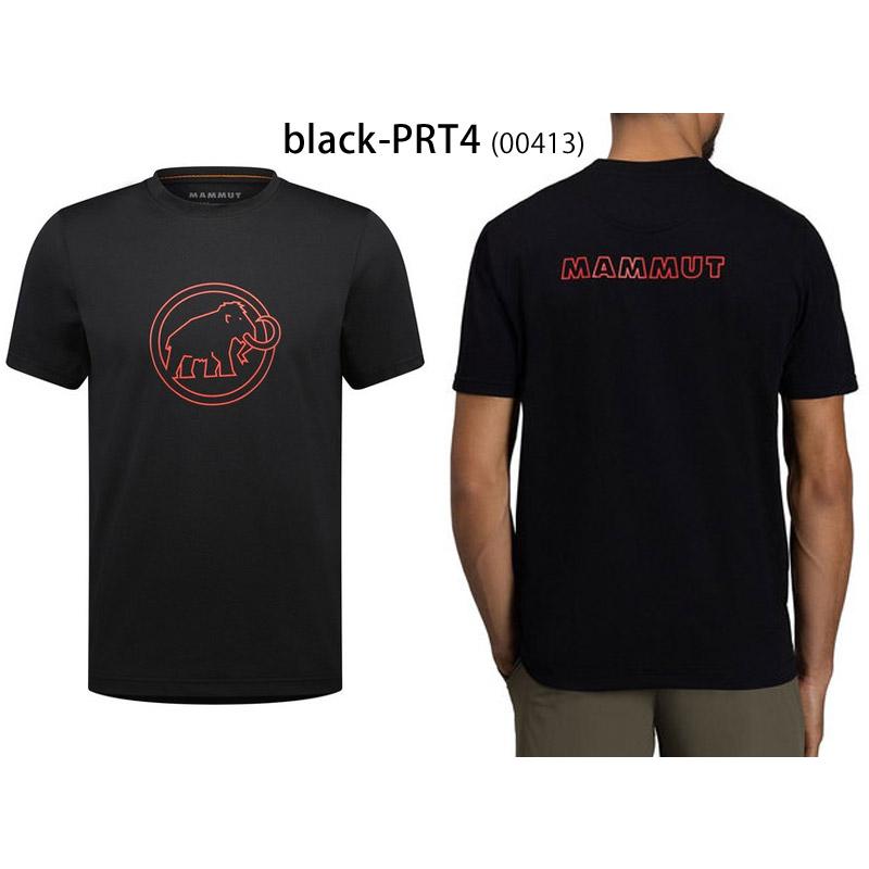 MAMMUT（マムート） 1017-02012 クイックドライ ロゴ プリント Tシャツ