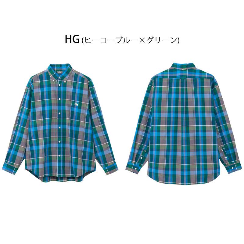 THE NORTH FACE ロングスリーブマドラスシャツLサイズ THE NORTH FACE（ザ ノースフェイス） ロングスリーブマドラスシャツ