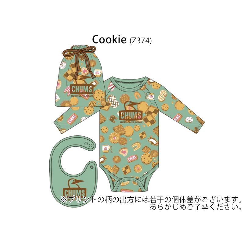 CHUMS 25-26 秋冬 新作 チャムス ベビー パターンド ロングスリーブ ギフト セット BABY PATTERNED L/S ...
