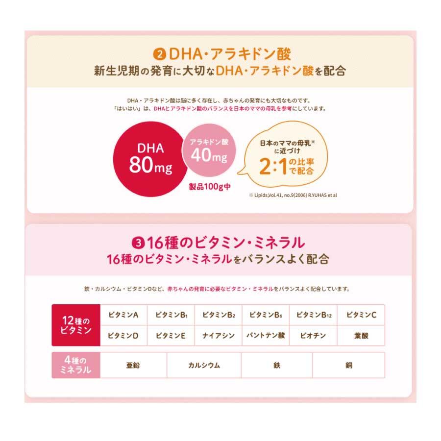 はいはい 送料無料 和光堂 レーベンスミルク はいはい810g×4缶