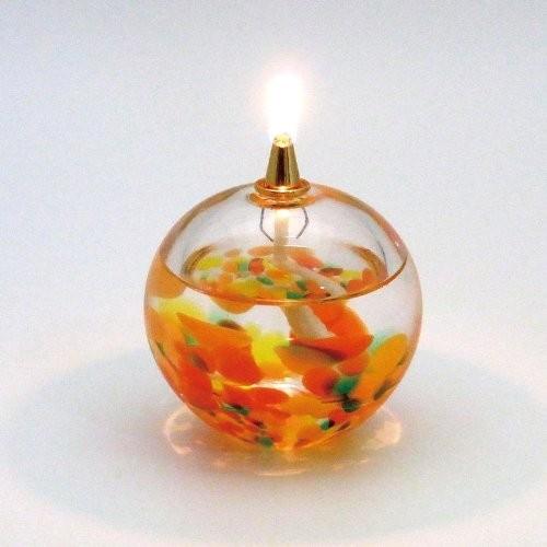 ADERIA 津軽びいどろ オイルランプ 茜雲 F-49343 送料無料 日本製 