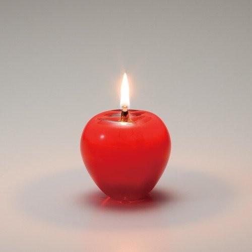 ADERIA 津軽びいどろ オイルランプ 津軽赤りんご F-49702 : ノー