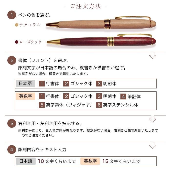 【送料無料】名入れ プレゼント ボールペン 天然木 1mm 誕生日 記念品  ギフト【メール便送料無料】 |  | 08