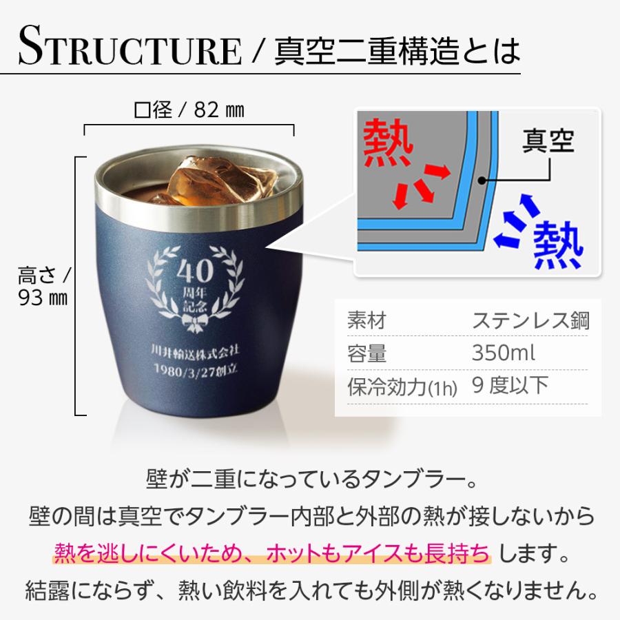 名入れ タンブラー プレゼント ギフトセット 真空断熱 350ml 保温 保冷 |  | 03