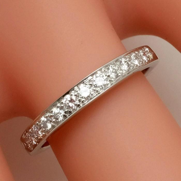 TIFFANY&Co. ティファニー ハーフエタニティ リング ビーズ TIFFANY&Co. ティファニー ハーフエタニティ リング ビーズ