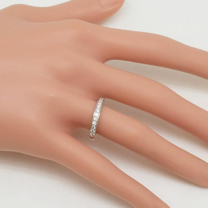 TIFFANY&Co. ティファニー ハーフエタニティ リング ビーズ TIFFANY&Co. ティファニー ハーフエタニティ リング ビーズ