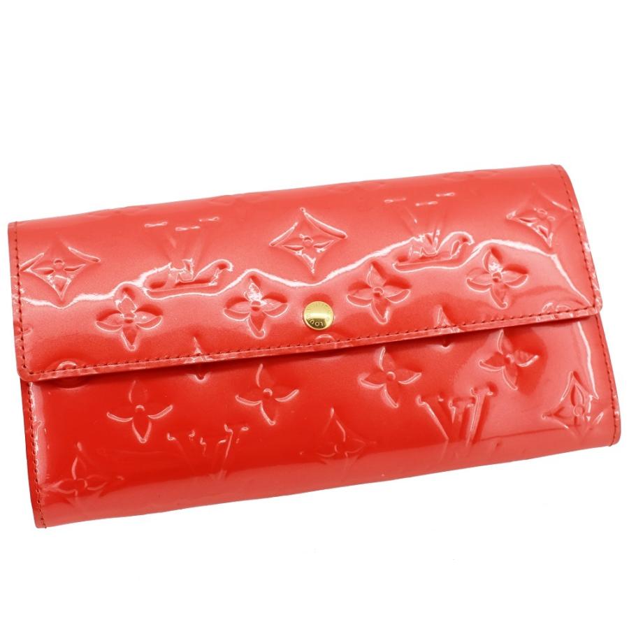 美品】LOUIS VUITTON ルイヴィトン ポルトフォイユ・サラ ヴェルニ  