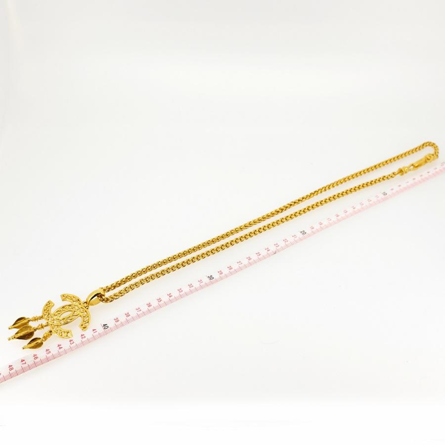 CHANEL 【美品】CHANEL シャネル ココマーク ロング ネックレス CHANEL 【美品】CHANEL シャネル ココマーク ロング ネックレス