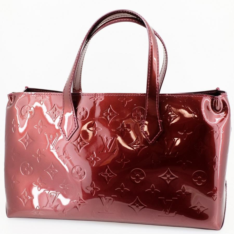 LOUIS VUITTON ルイヴィトン ウィルシャーPM ヴェルニ ルージュフォー 
