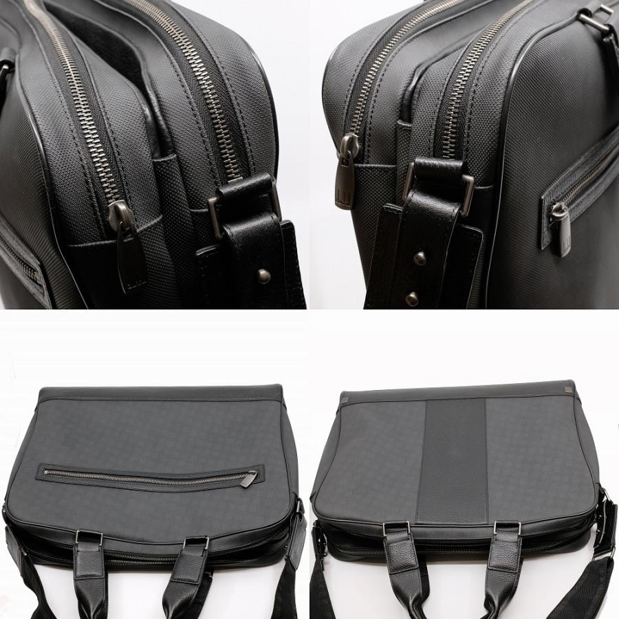 dunhill 【美品】ダンヒル(Dunhill) ダブルブリーフケース 2way 