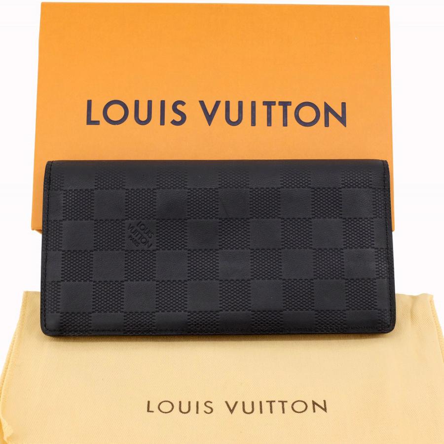 美品】 ルイヴィトン ポルトフォイユ・ブラザ 長財布（小銭入れあり  