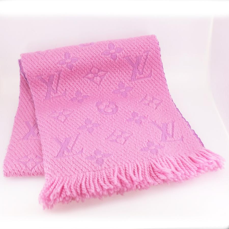 美品】LOUIS VUITTON ルイヴィトン マフラー エシャルプ・ロゴマニア  