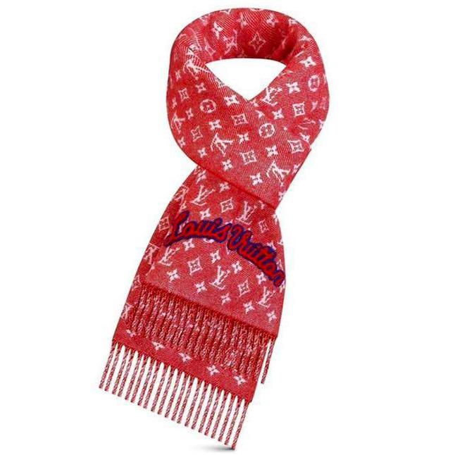 LOUIS VUITTON ルイヴィトン デニム エンベリッシュ ドエシャルプ