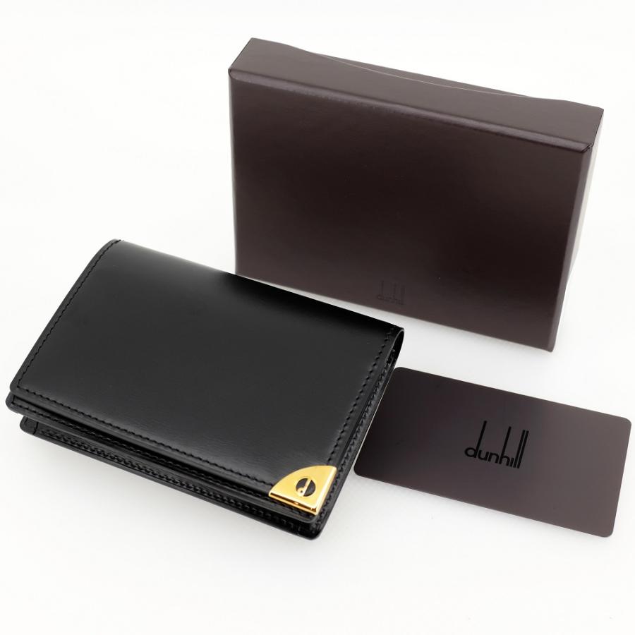 dunhill 【未使用品】dunhill ダンヒル カードケース/名刺入れ/パス 