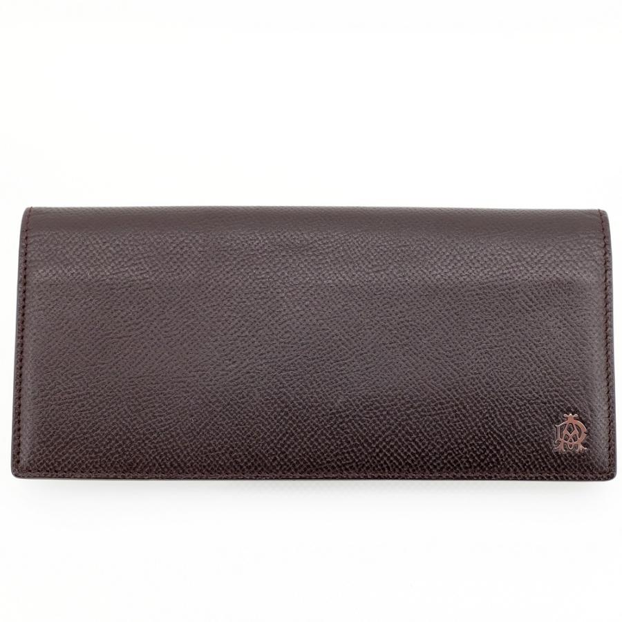 カドガン 【新品同様】Dunhill ダンヒル 長財布（小銭入れあり） こげ