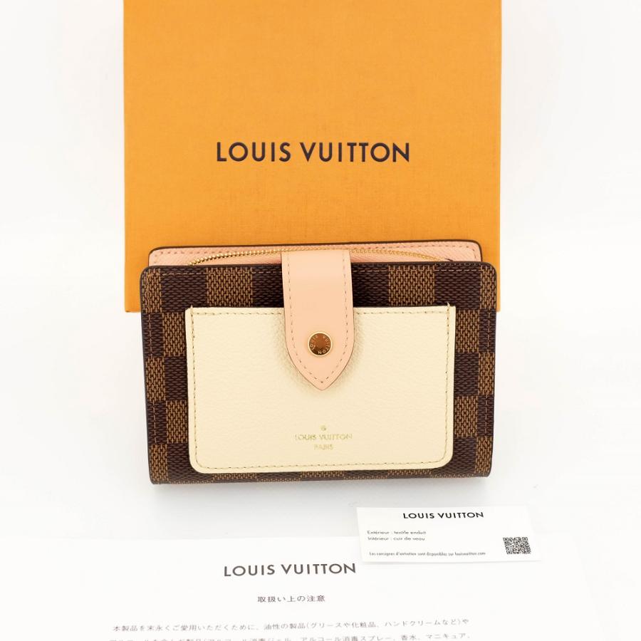 未使用品】ルイヴィトン ポルトフォイユ・ジュリエット 財布 ダミエ  