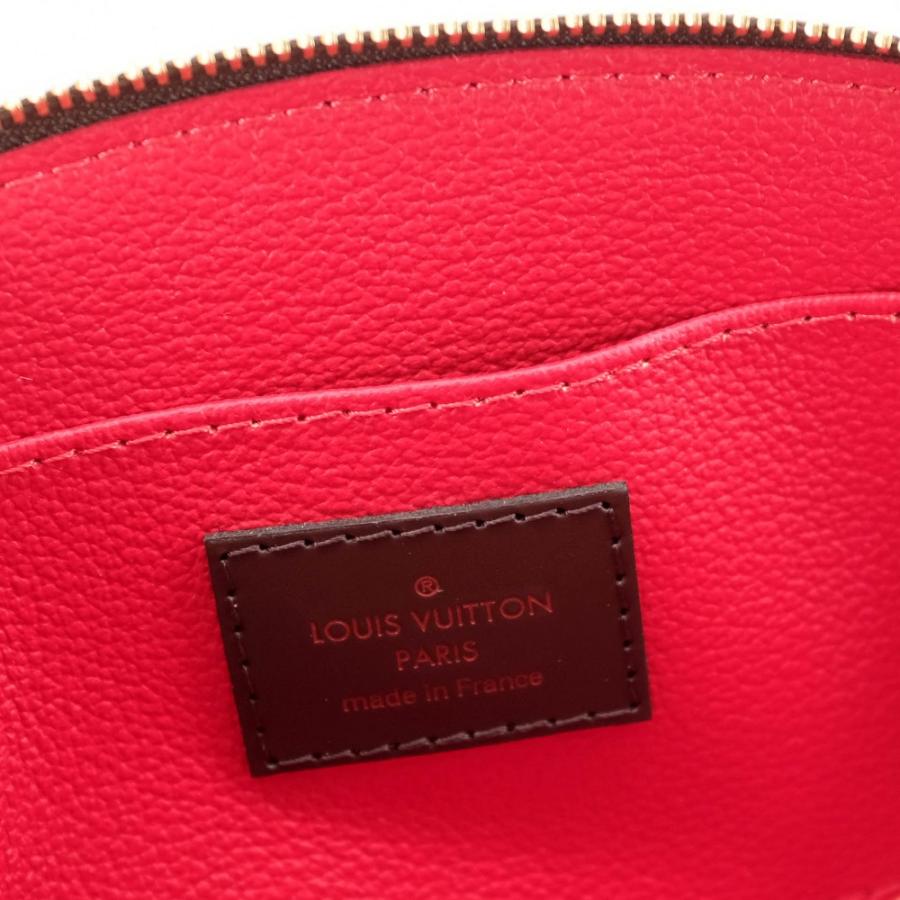 【未使用品】LOUIS VUITTON ルイヴィトンV ポシェット・コスメティック PM ダミエ・エベヌ N47516 RFID（ICチップ ...