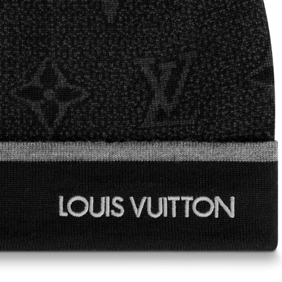 【未使用品】LOUIS VUITTON ルイヴィトン ボネ マイ・モノグラム・エクリプス ニット帽 メンズ M73469 帽子 :630204