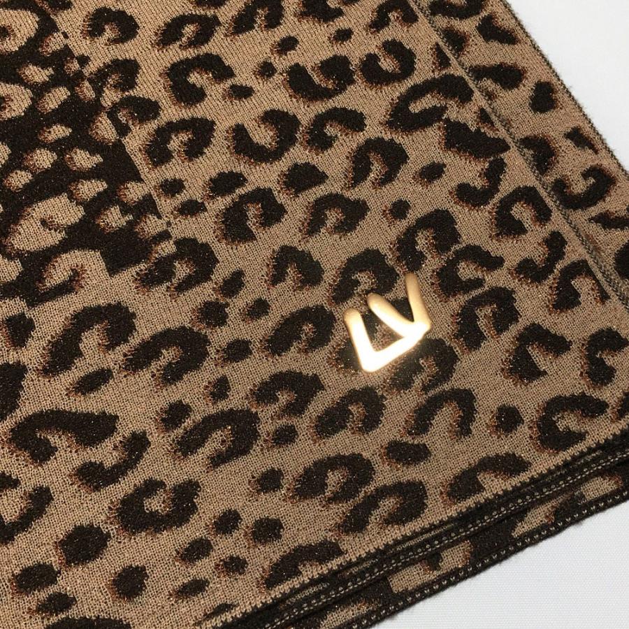 美品】LOUIS VUITTON ルイヴィトンV カレ・マイユ レオパード 大判 