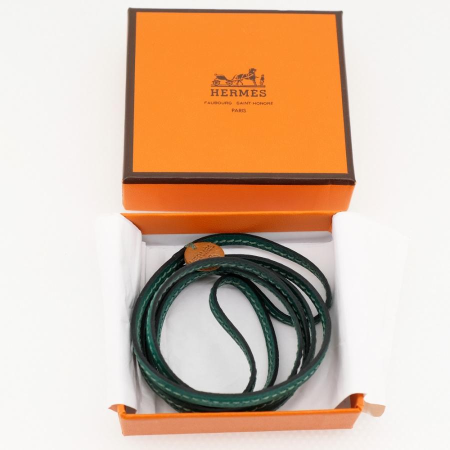 新品同様】HERMES エルメス ラニエール(Laniere) ネックレス 新品同様】HERMES エルメス ラニエール(Laniere) ネックレス