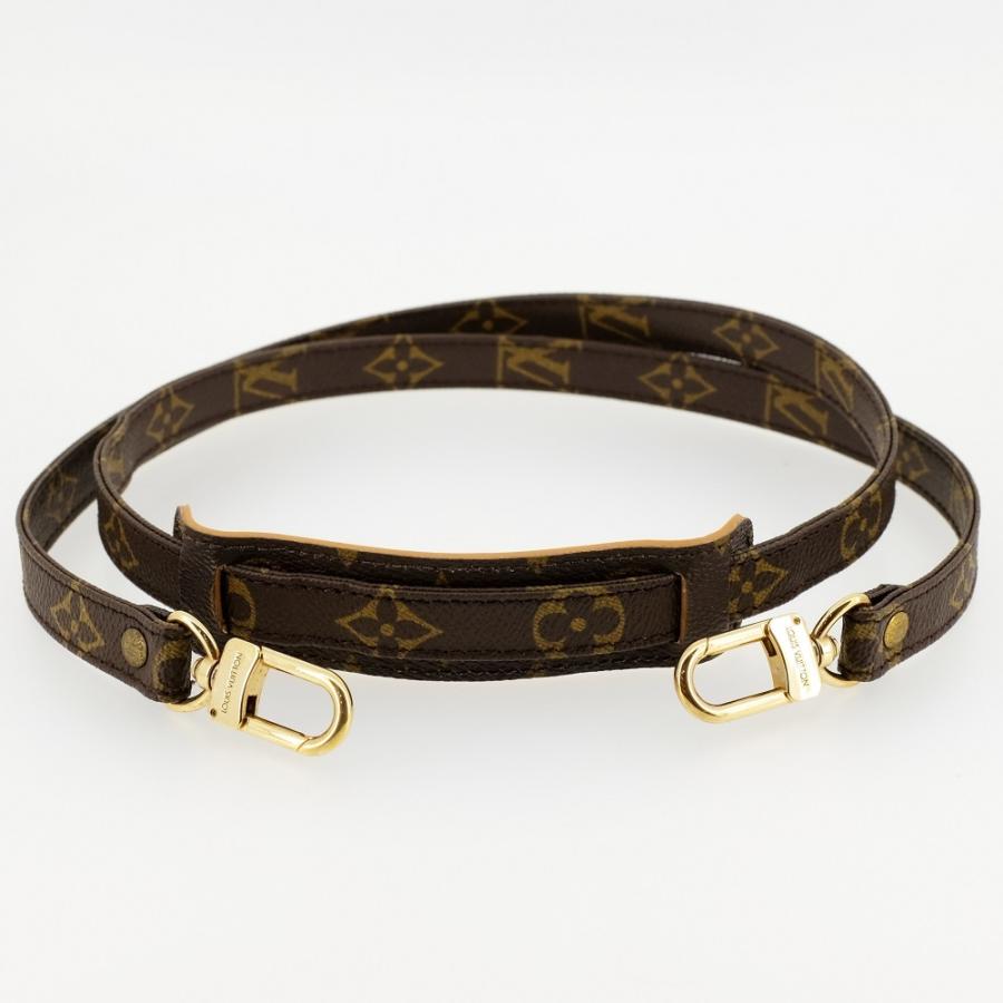 ルイヴィトン J75011 ショルダーストラップ ブラウン LOUIS VUITTON