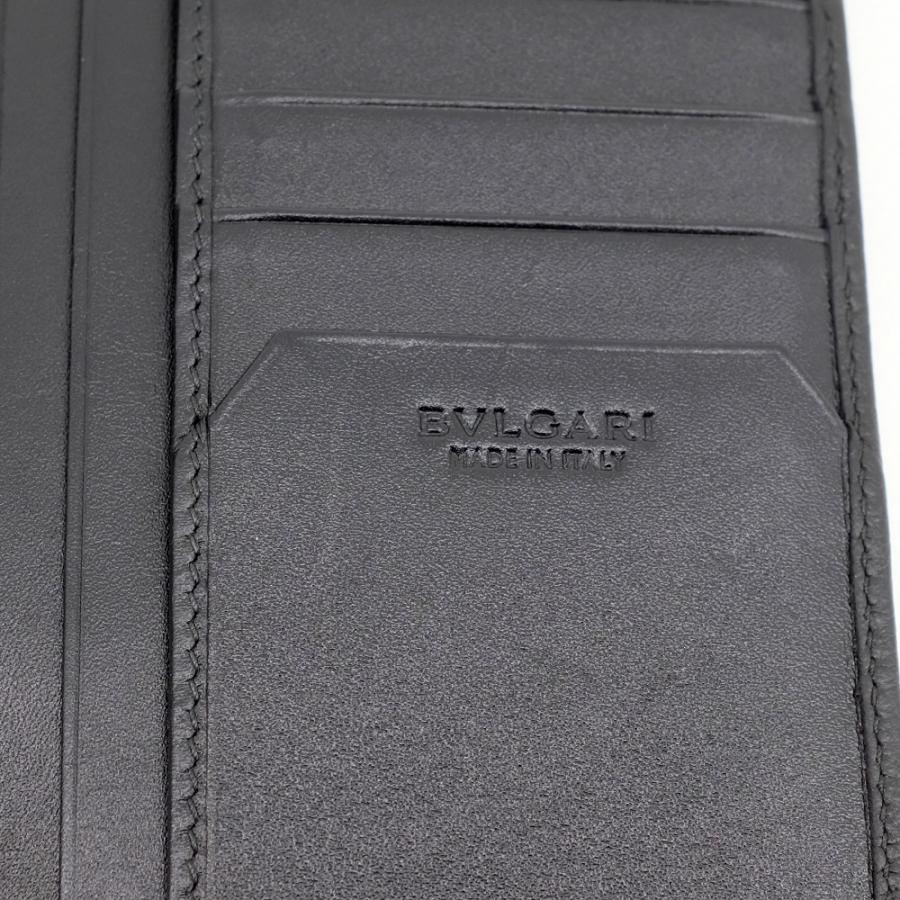 【新品同様】BVLGARI ブルガリ 長財布（小銭入れあり） メンズ オクト ブラック 36966｜northplaza｜05
