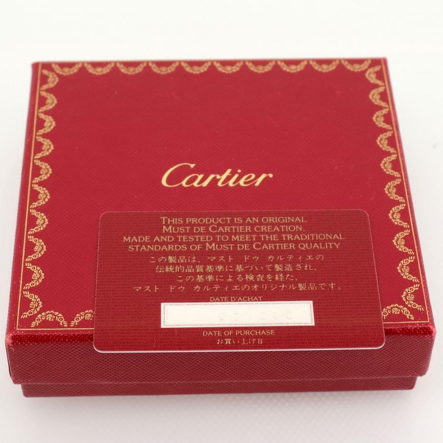 Cartier カルティエ マストライン 二つ折り財布（小銭入れあり） カーフ ボルドー 箱 ギャランティカード｜northplaza｜12