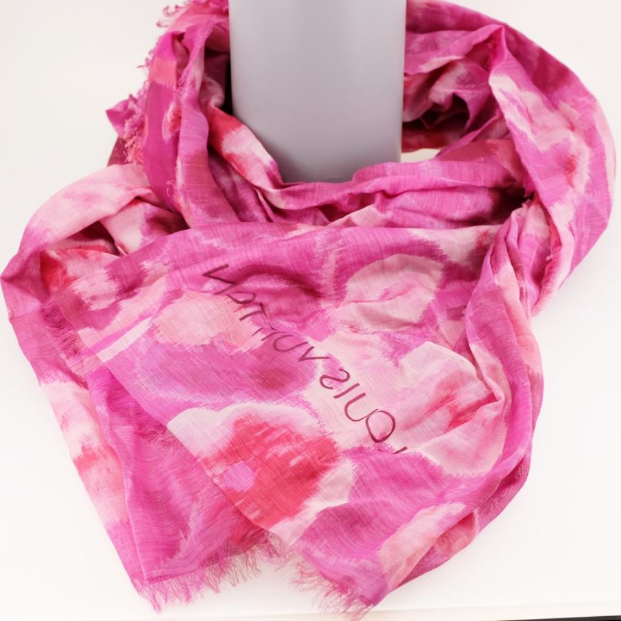 ルイヴィトンV パレオ・サマーイカット ストール シワ加工  