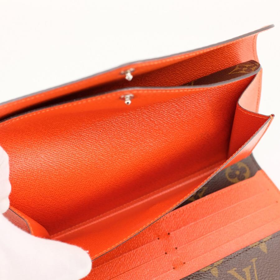美品】ルイ・ヴィトン エピ 長財布 オレンジ