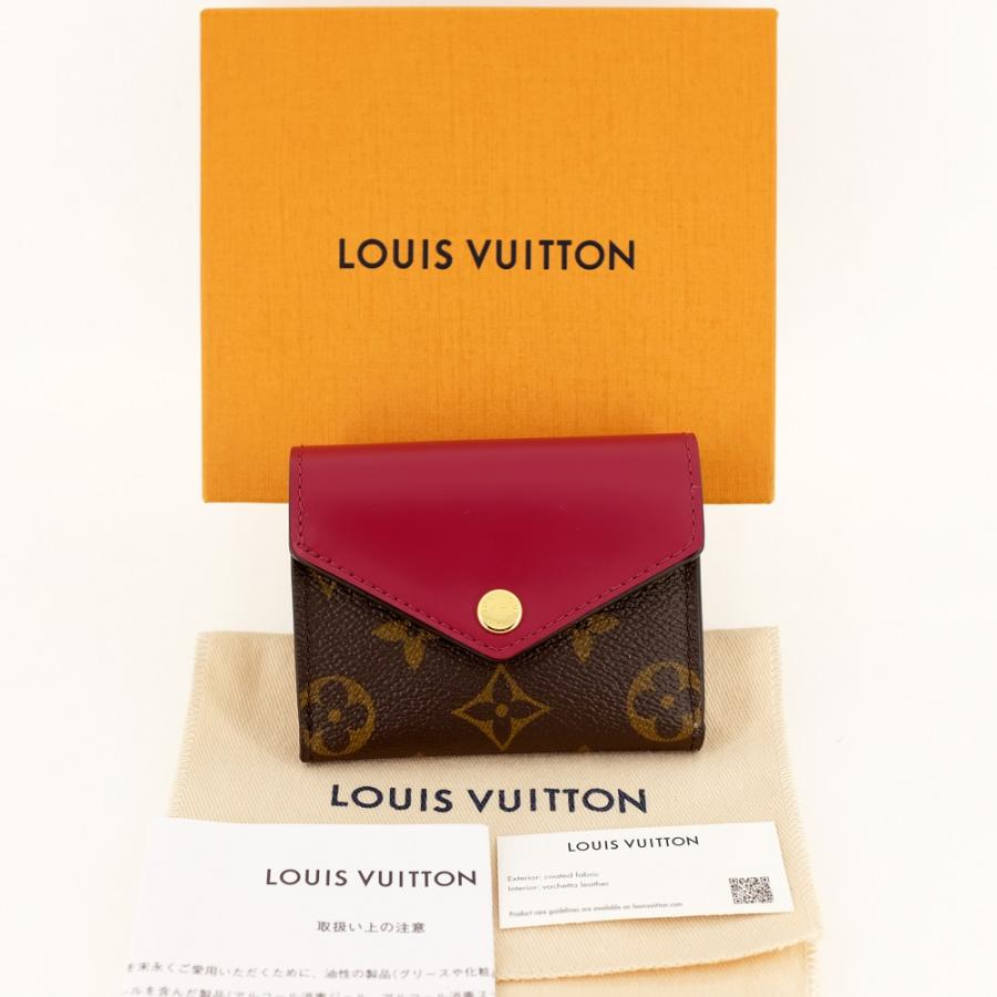 美品】ルイヴィトン ポルトフォイユ・ゾエ 三つ折り財布 モノグラム  