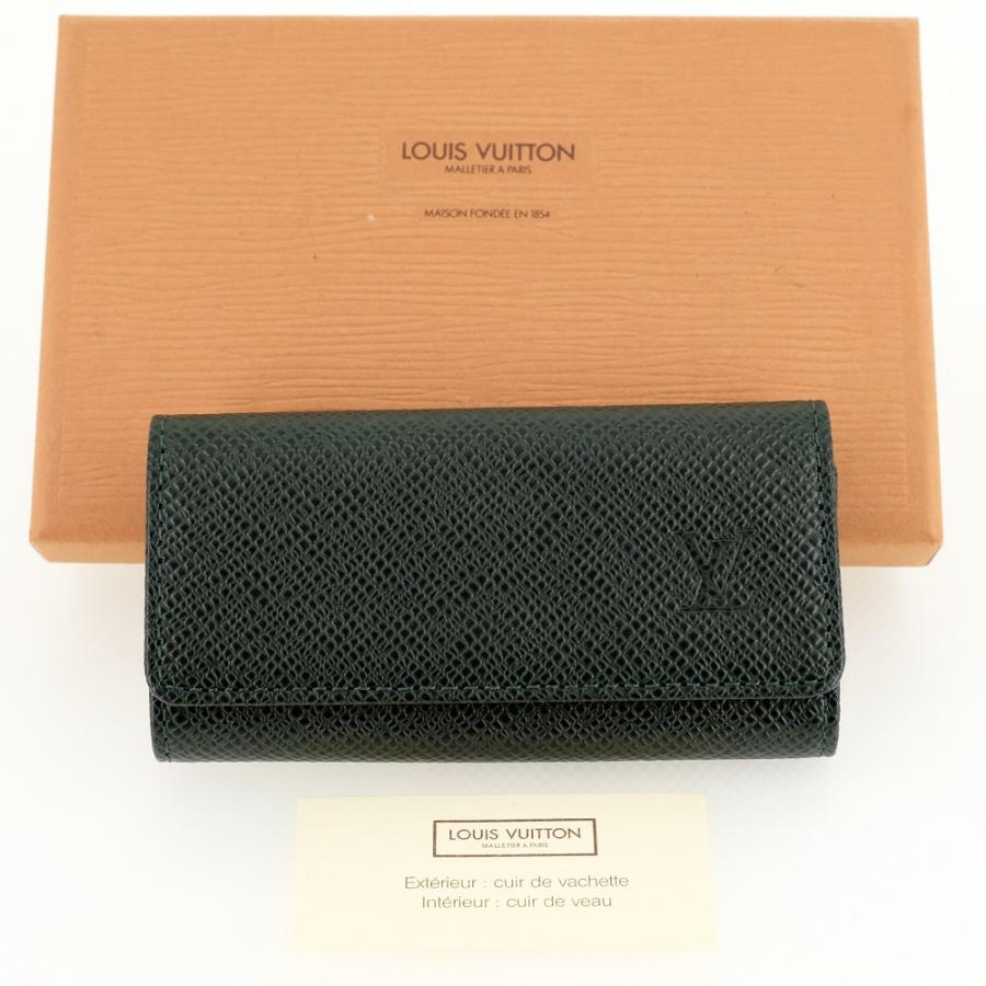 【美品】LOUIS VUITTON ルイヴィトン ミュルティクレ4 キーケース 4連 タイガ  エピセア ダークグリーン M30524｜northplaza｜07