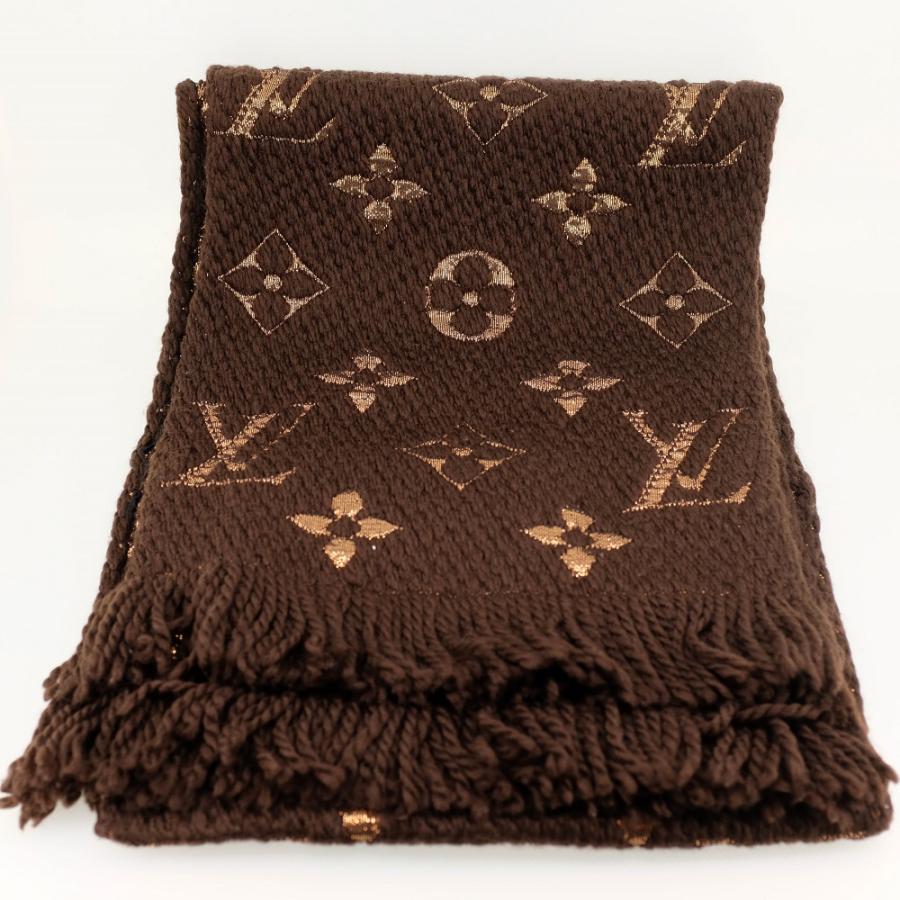 LOUIS VUITTON ルイヴィトン エシャルプ・ロゴマニア シャイン