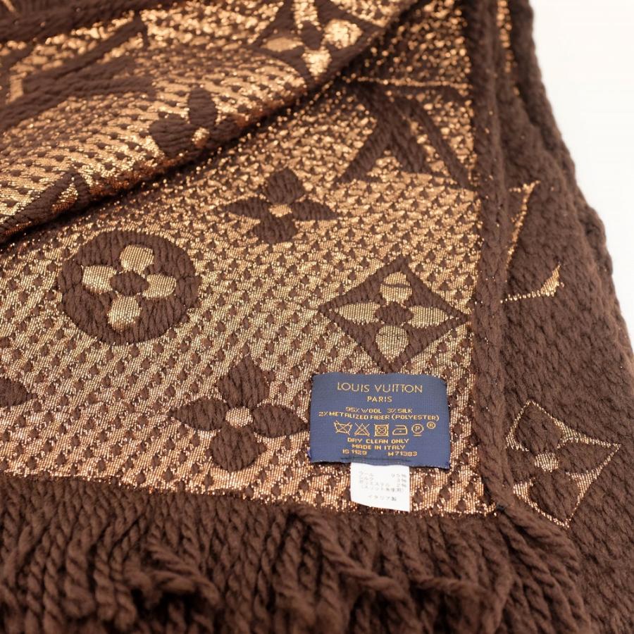 LOUIS VUITTON エシャルプロゴマニアモノグラム ルイヴィトンLouis Vuitton エシャルプロゴマニア シャインブラウン