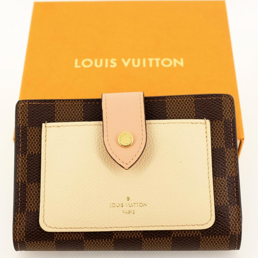 新品同様】ルイヴィトン ポルトフォイユ・ジュリエット 財布 ダミエ  