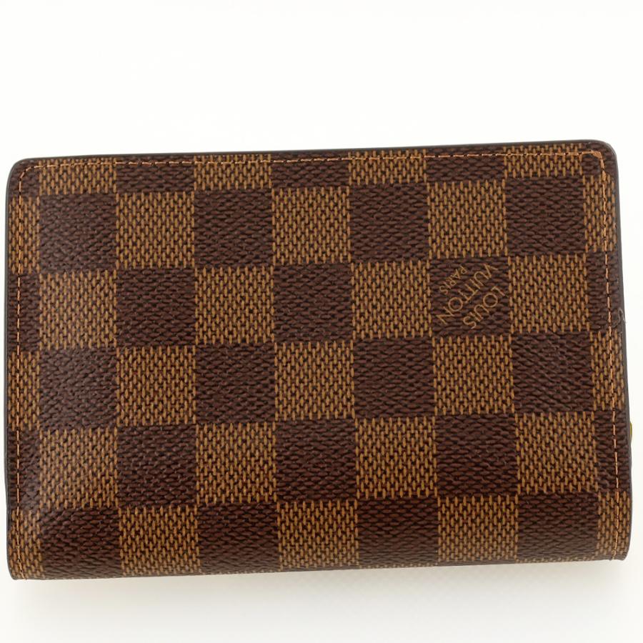 新品同様】ルイヴィトン ポルトフォイユ・ジュリエット 財布 ダミエ  