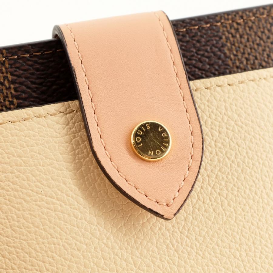 新品同様】ルイヴィトン ポルトフォイユ・ジュリエット 財布 ダミエ  