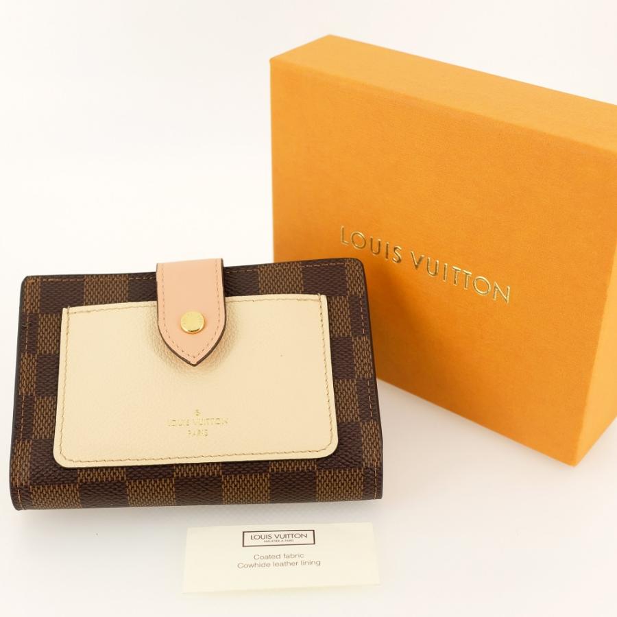 新品同様】ルイヴィトン ポルトフォイユ・ジュリエット 財布 ダミエ  