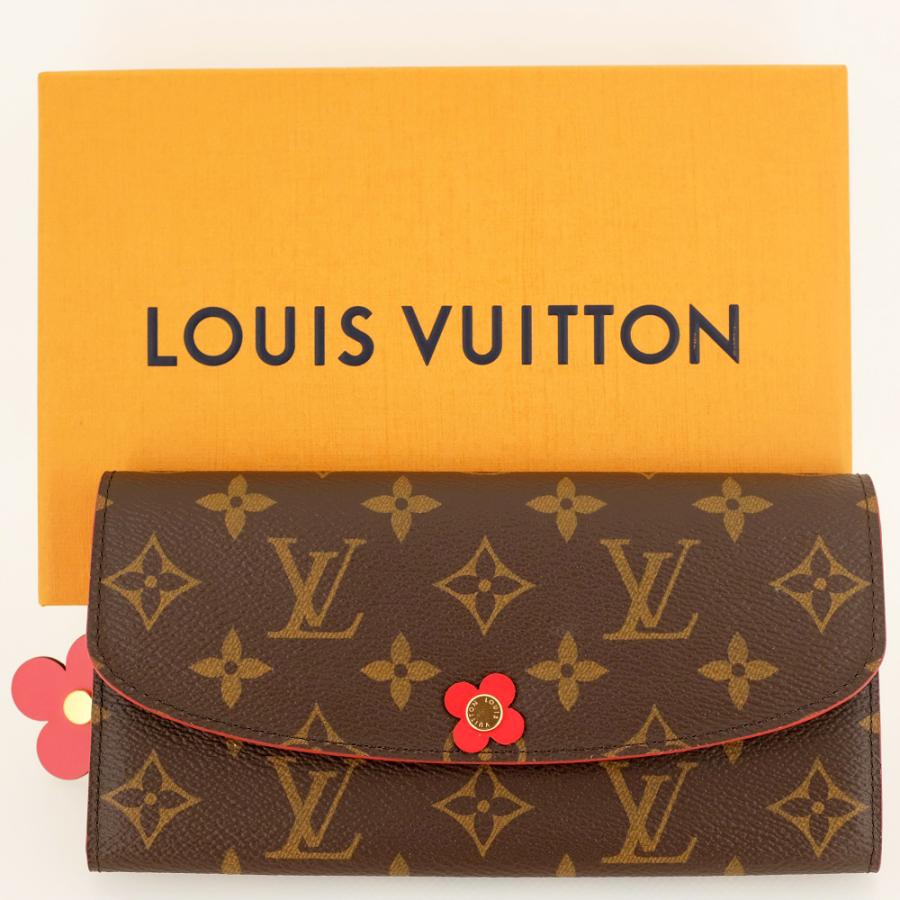 【日本限定色】 ルイヴィトン モノグラム ポルトフォイユ エミリー オレンジ 日本限定色オレンジ】 ルイヴィトン モノグラム ポルトフォイユ エミリー