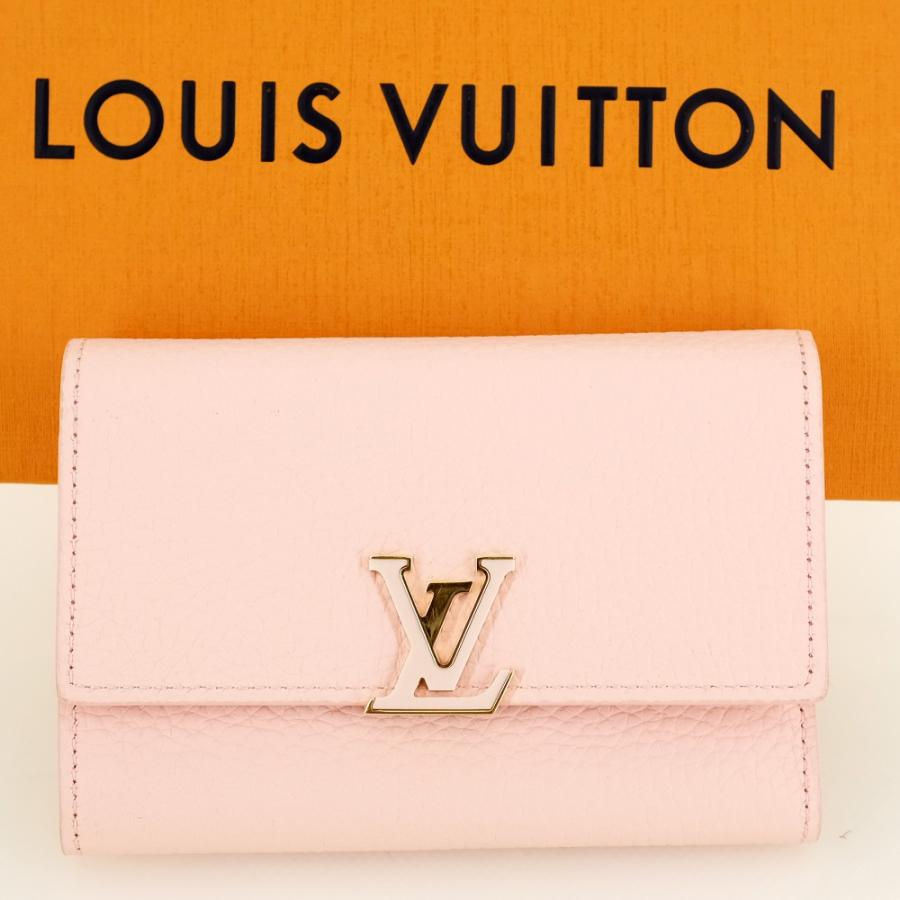 ルイヴィトン ポルトフォイユ・カプシーヌ コンパクト 財布 トリヨン  