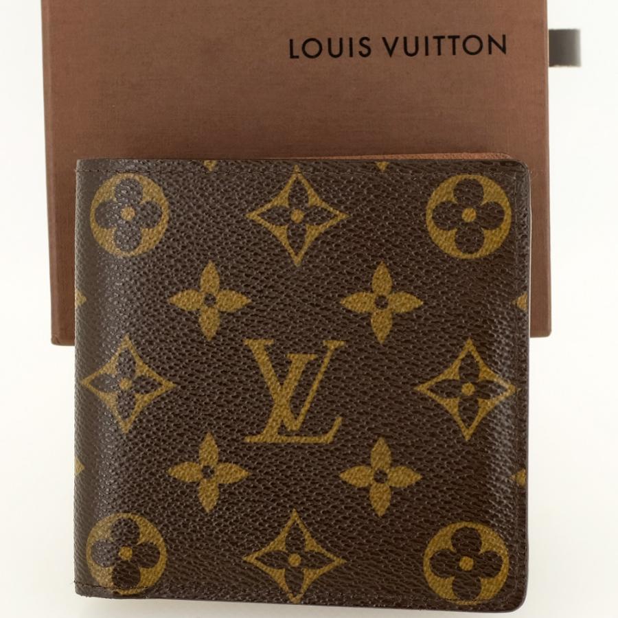 美品】LOUIS VUITTON ルイヴィトン ポルトフォイユ・マルコ 二つ折り 