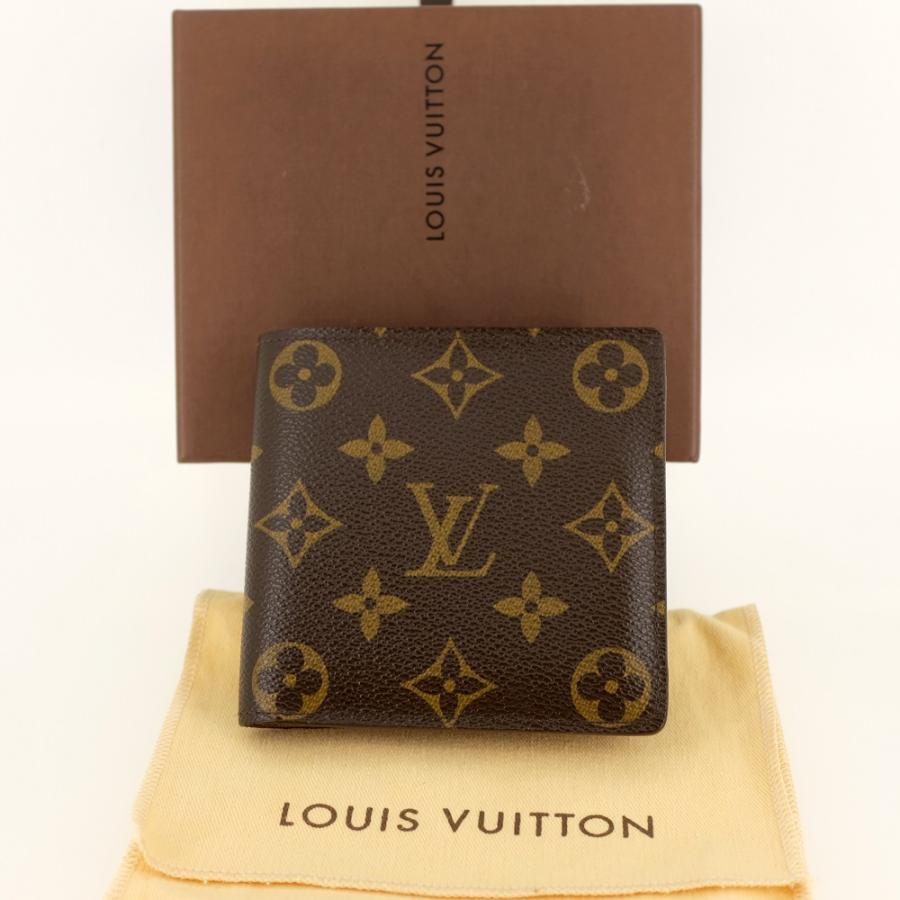 美品】LOUIS VUITTON ルイヴィトン ポルトフォイユ・マルコ 二つ折り 