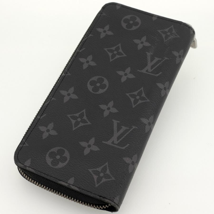 美品 ヴィトン エクリプス ヴェルティカル ラウンドファスナー 長財布 ルイヴィトン ジッピーウォレット・ヴェルティカル 長財布（小銭