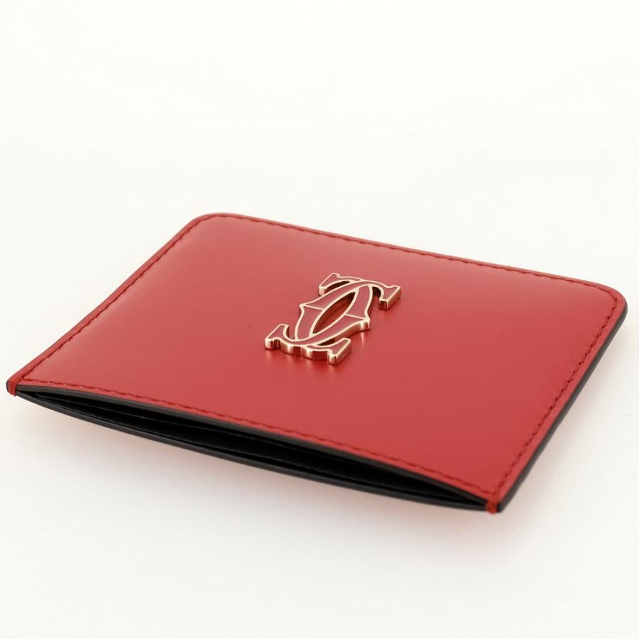 未使用品】Cartier カルティエ C ドゥ カルティエ シンプル カード 