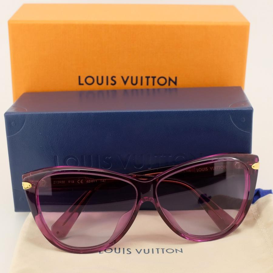新品同様】LOUIS VUITTON ルイヴィトン サングラス パープル系 Z1295E  