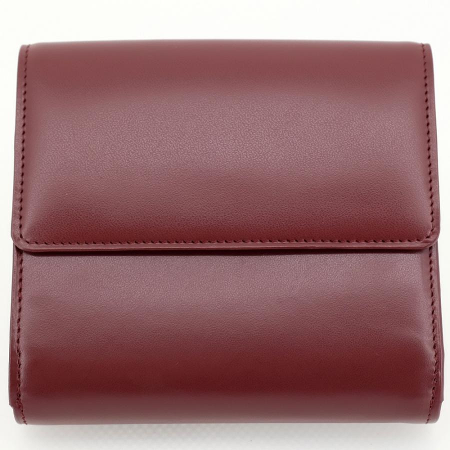 未使用品】Cartier カルティエ マストライン Wホック財布 二つ折り 