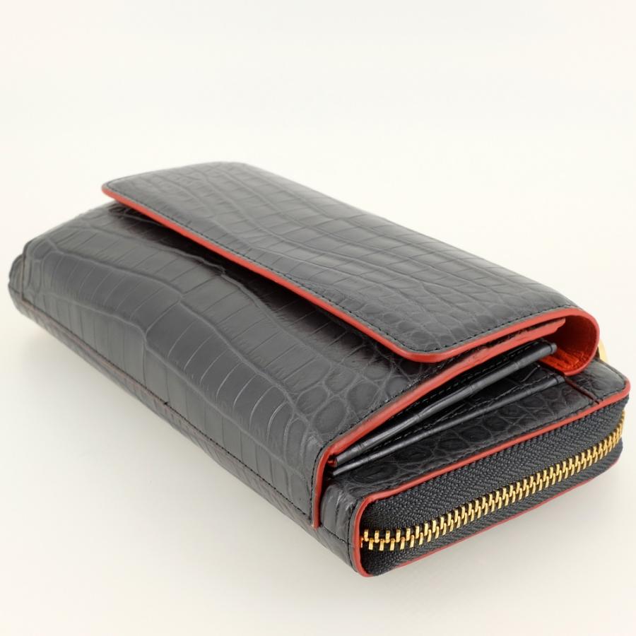 未使用品】アルムコ Alumuco マット クロコダイル ショルダー 