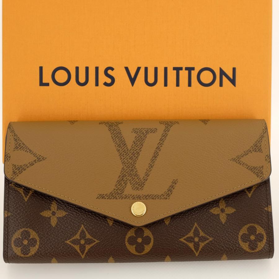 美品】LOUIS VUITTON ポルトフォイユサラ ジャイアント ICチップ