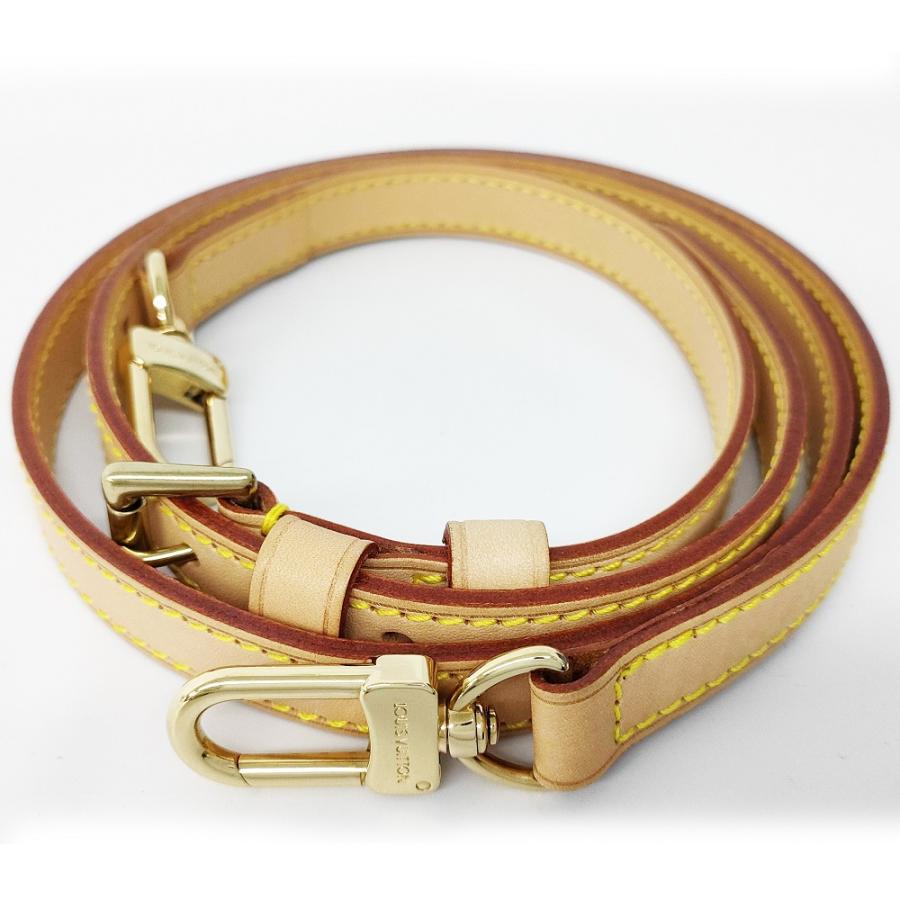 美品】ルイヴィトンショルダーストラップヌメ皮100cm