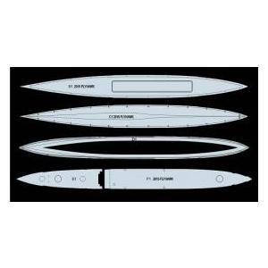 フライホークモデル FH1111 フライホーク 1/700 中華民国海軍軽巡 重慶  