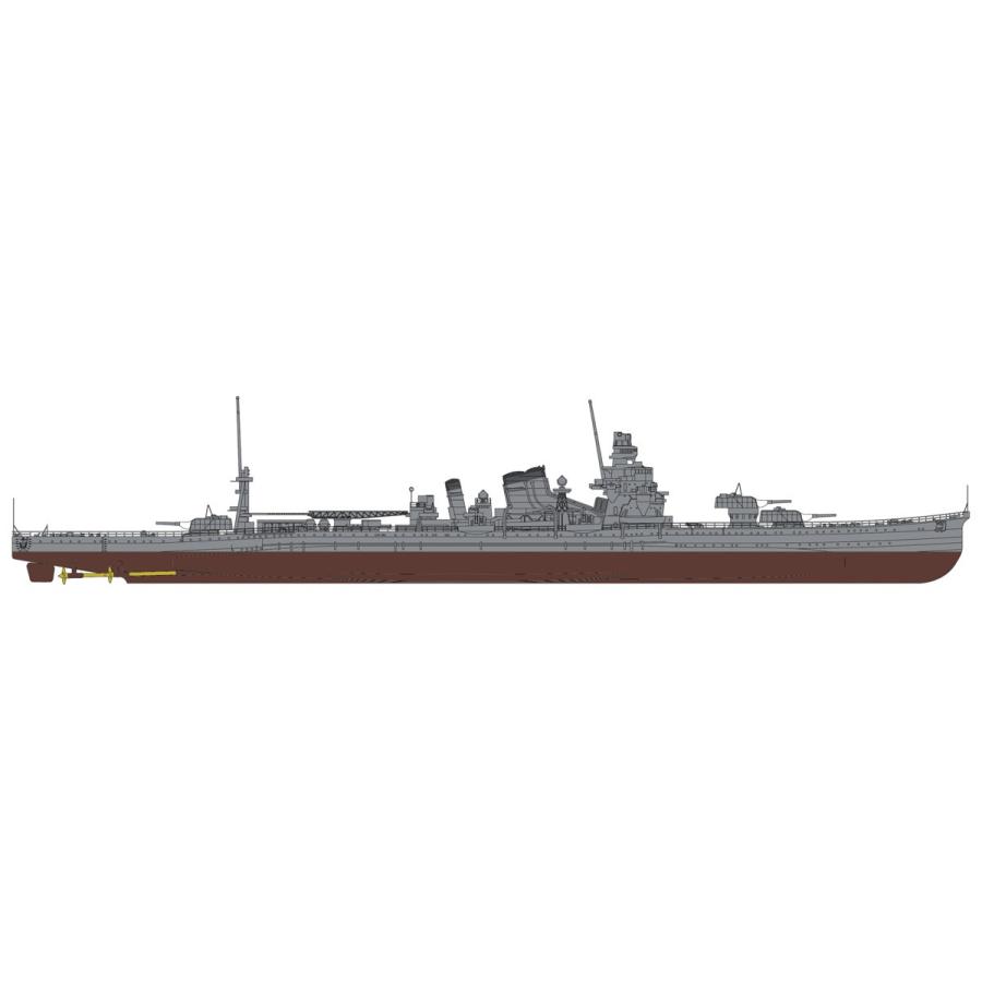 ハセガワ 1/700 日本海軍 重巡洋艦 加古フルハルスペシャル : 模型